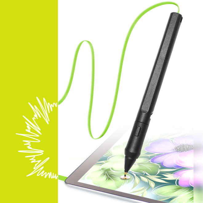 SonarPen - Most affordable pressure sensitive stylus for iOS & Android - Neon Green