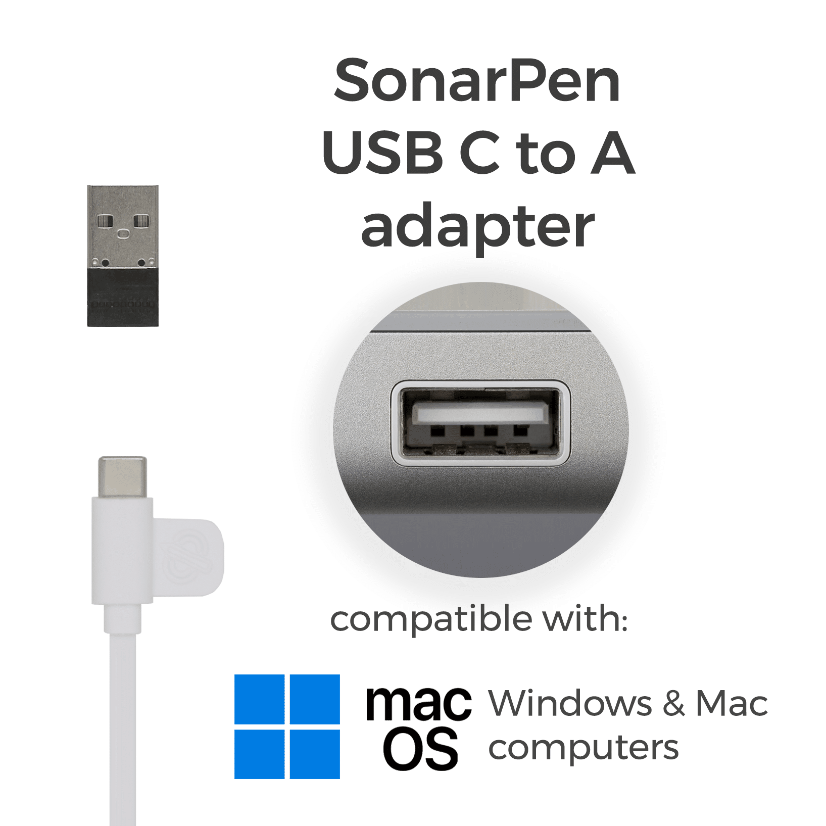 USB C to A adapter