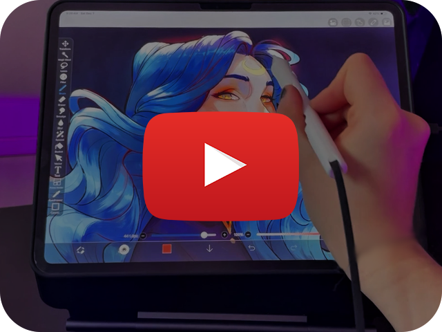 Professional artist, ChrissaBug test budget friendly stylus, SonarPen 2