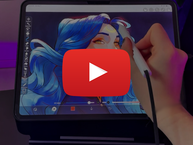 Professional artist, ChrissaBug test budget friendly stylus, SonarPen 2