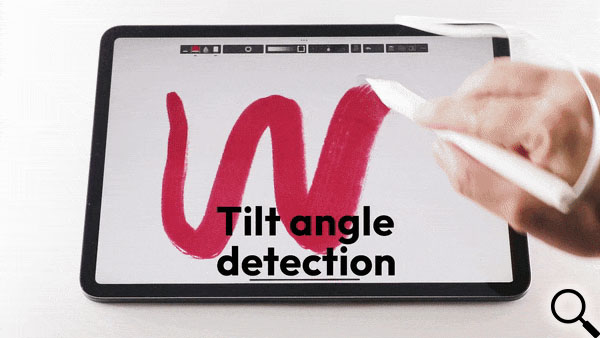 tilt angle detection