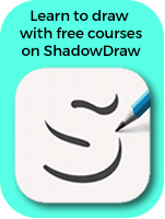 Learn to draw with free courses on ShadowDraw using SonarPen 2