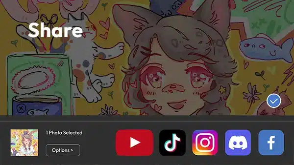 share cute drawing by SonarPen 2